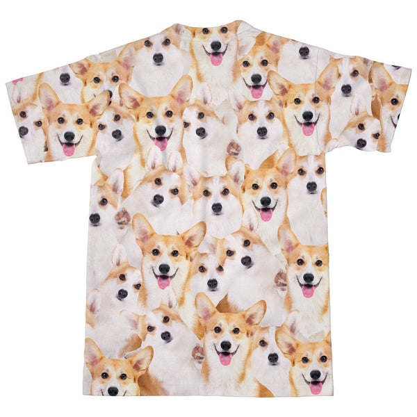 Corgi Invasion T-Shirt-Subliminator-| All-Over-Print Everywhere - Designed to Make You Smile