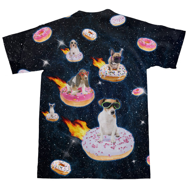 Dogs N Donuts T-Shirt-Subliminator-| All-Over-Print Everywhere - Designed to Make You Smile