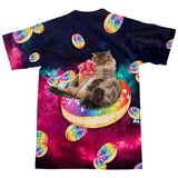 Donut Cat-Astrophy T-Shirt-Subliminator-| All-Over-Print Everywhere - Designed to Make You Smile