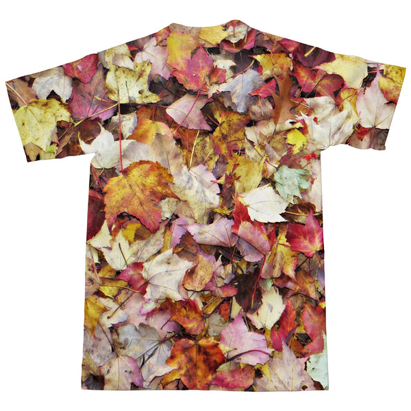 Fall Leaves T-Shirt-Shelfies-| All-Over-Print Everywhere - Designed to Make You Smile
