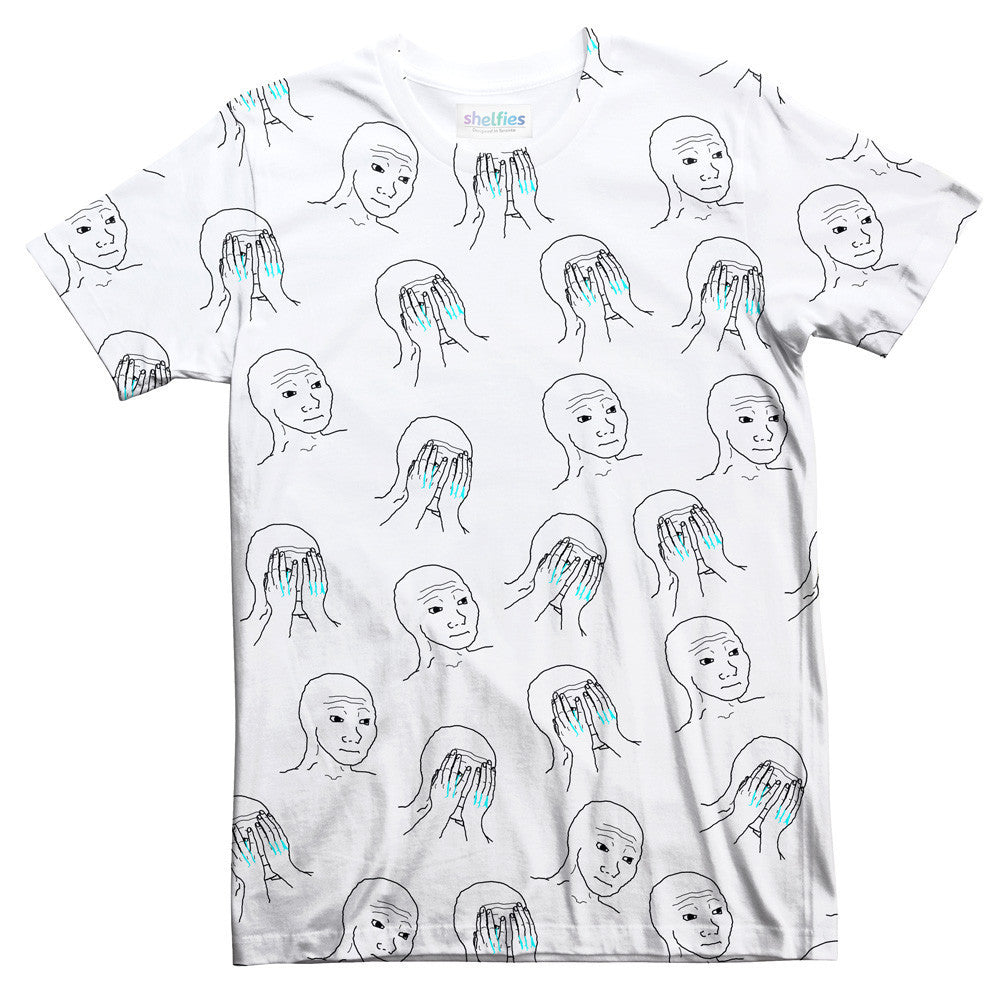 Feels T-Shirt-Shelfies-| All-Over-Print Everywhere - Designed to Make You Smile