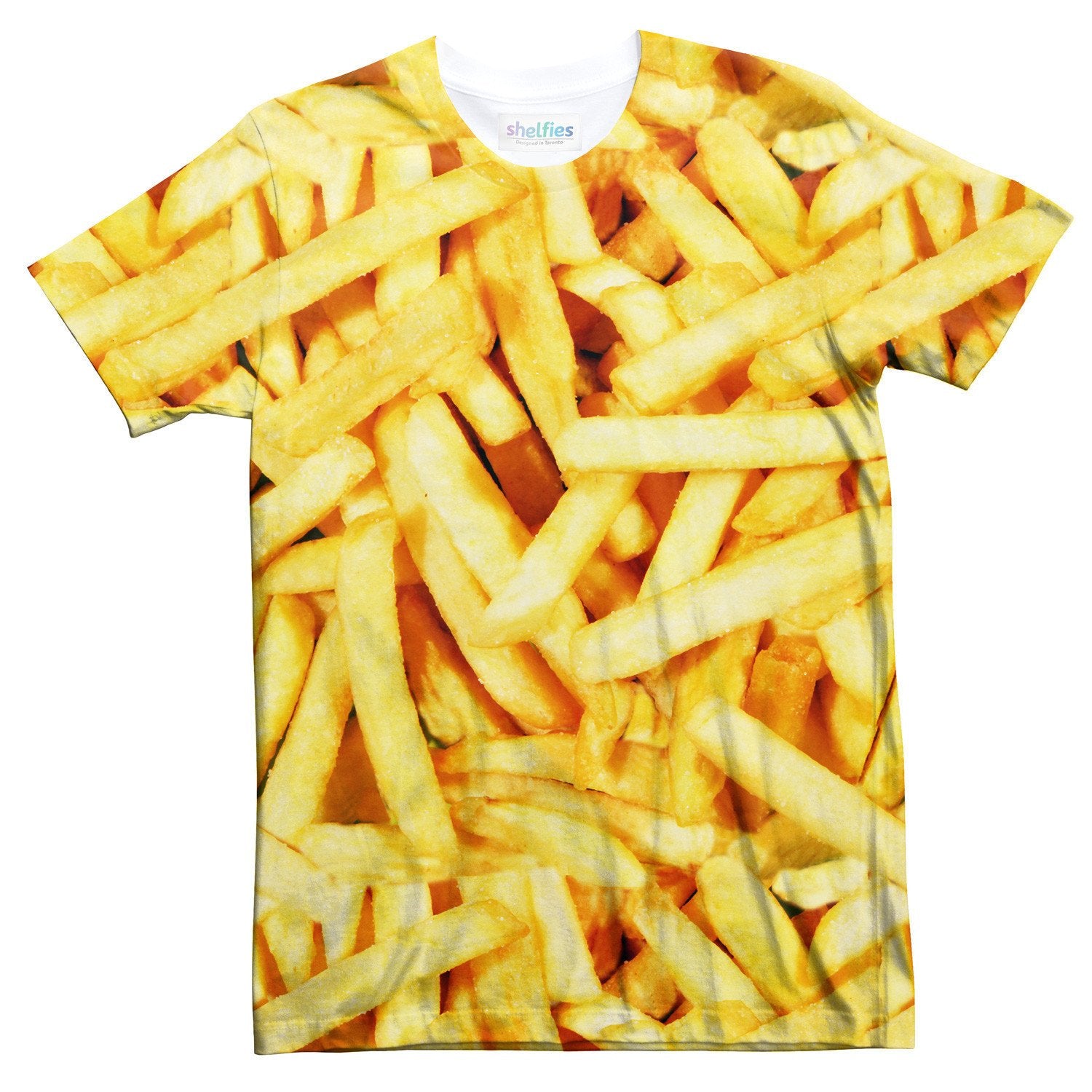 French Fries Invasion T-Shirt Shelfies