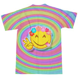 Hippie Emoji T-Shirt-Shelfies-| All-Over-Print Everywhere - Designed to Make You Smile