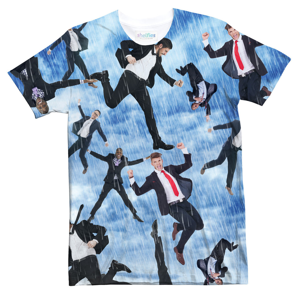 It's Raining Men T-Shirt-Shelfies-| All-Over-Print Everywhere - Designed to Make You Smile
