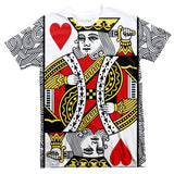 King of Hearts T-Shirt-Subliminator-| All-Over-Print Everywhere - Designed to Make You Smile