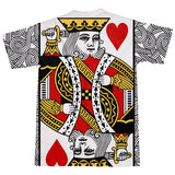 King of Hearts T-Shirt-Subliminator-| All-Over-Print Everywhere - Designed to Make You Smile