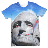 Mount Kushmore T-Shirt-Shelfies-| All-Over-Print Everywhere - Designed to Make You Smile