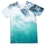 Ocean Wave T-Shirt-Subliminator-| All-Over-Print Everywhere - Designed to Make You Smile