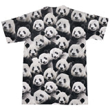 Panda Invasion T-Shirt-Shelfies-| All-Over-Print Everywhere - Designed to Make You Smile
