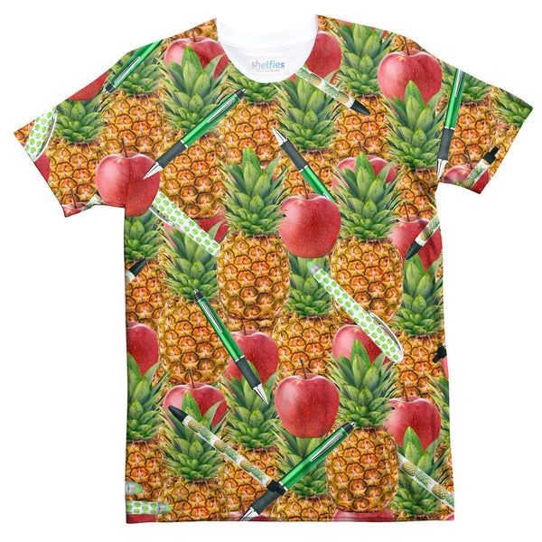 Pen Pineapple Apple Pen T-Shirt-Subliminator-| All-Over-Print Everywhere - Designed to Make You Smile