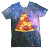 Pizza Galaxy T-Shirt-Shelfies-| All-Over-Print Everywhere - Designed to Make You Smile