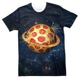 Planet Pizza T-Shirt-Shelfies-| All-Over-Print Everywhere - Designed to Make You Smile