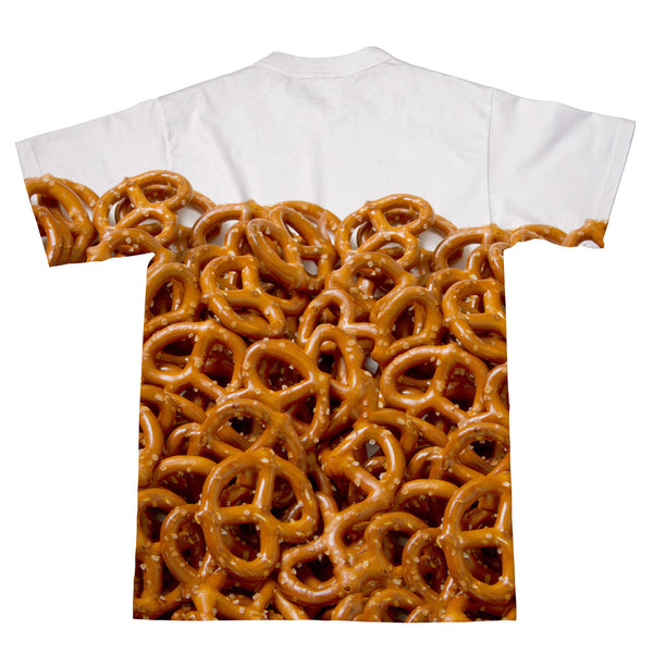 Pretzel T-Shirt-Shelfies-| All-Over-Print Everywhere - Designed to Make You Smile