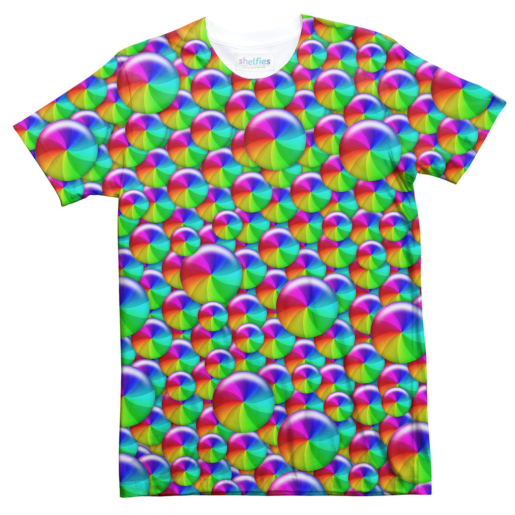 Rainbow Wheel T-Shirt-Shelfies-| All-Over-Print Everywhere - Designed to Make You Smile