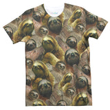 Sloth Invasion T-Shirt-Shelfies-| All-Over-Print Everywhere - Designed to Make You Smile