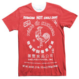Sriracha T-Shirt-Subliminator-| All-Over-Print Everywhere - Designed to Make You Smile