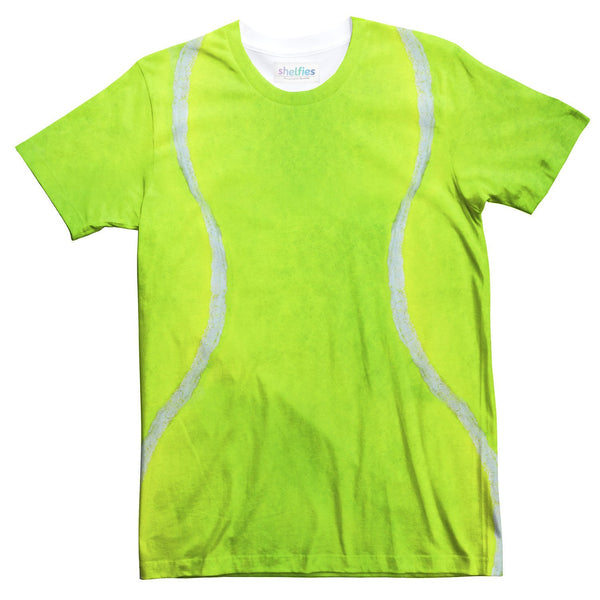 Tennis Ball T-Shirt-Subliminator-| All-Over-Print Everywhere - Designed to Make You Smile