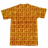 Waffle Invasion T-Shirt-Subliminator-| All-Over-Print Everywhere - Designed to Make You Smile
