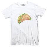 Taco Dirty To Me Basic T-Shirt-Printify-White-S-| All-Over-Print Everywhere - Designed to Make You Smile