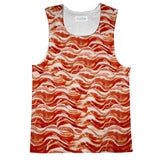Bacon Invasion Tank Top-kite.ly-| All-Over-Print Everywhere - Designed to Make You Smile