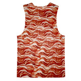 Bacon Invasion Tank Top-kite.ly-| All-Over-Print Everywhere - Designed to Make You Smile