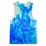 Blue Flame Tank Top-kite.ly-| All-Over-Print Everywhere - Designed to Make You Smile