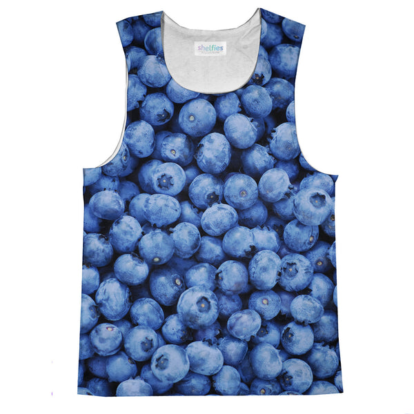 Blueberry Invasion Tank Top-kite.ly-| All-Over-Print Everywhere - Designed to Make You Smile