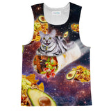 Burrito Cat Tank Top-kite.ly-| All-Over-Print Everywhere - Designed to Make You Smile