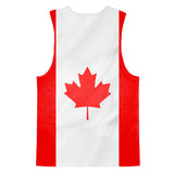 Canadian Flag Tank Top-kite.ly-| All-Over-Print Everywhere - Designed to Make You Smile