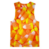 Candy Corn Invasion Tank Top-kite.ly-| All-Over-Print Everywhere - Designed to Make You Smile