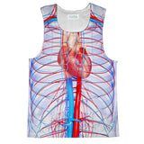 Chakra Heart Tank Top-kite.ly-| All-Over-Print Everywhere - Designed to Make You Smile