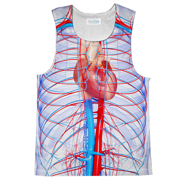 Chakra Heart Tank Top-kite.ly-| All-Over-Print Everywhere - Designed to Make You Smile