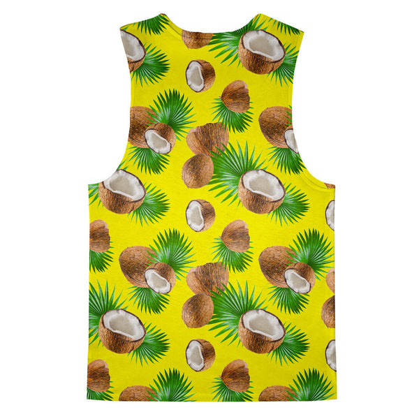 Cuban Coconut Tank Top-kite.ly-| All-Over-Print Everywhere - Designed to Make You Smile