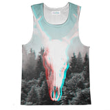 Deer Skull Tank Top-kite.ly-| All-Over-Print Everywhere - Designed to Make You Smile