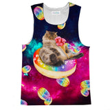 Donut Cat-Astrophy Tank Top-kite.ly-| All-Over-Print Everywhere - Designed to Make You Smile
