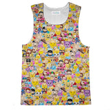 Emoji Invasion Tank Top-kite.ly-| All-Over-Print Everywhere - Designed to Make You Smile