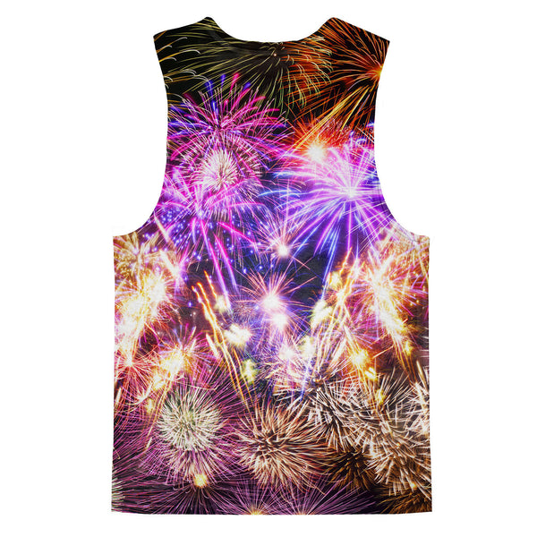 Fireworks Tank Top-kite.ly-| All-Over-Print Everywhere - Designed to Make You Smile