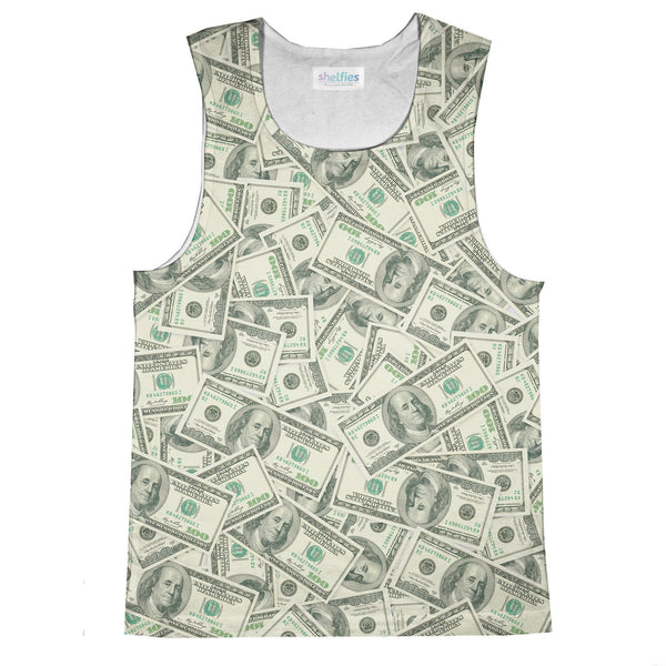 Money Invasion "Baller" Tank Top-kite.ly-| All-Over-Print Everywhere - Designed to Make You Smile