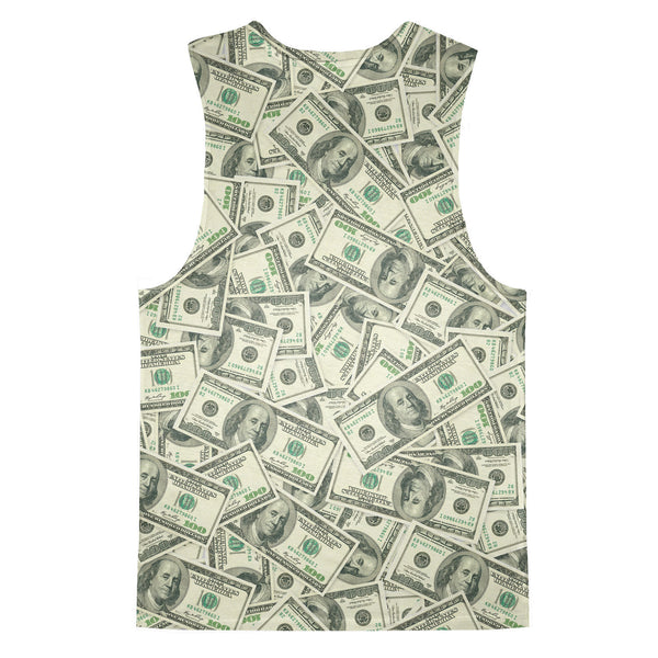 Money Invasion "Baller" Tank Top-kite.ly-| All-Over-Print Everywhere - Designed to Make You Smile