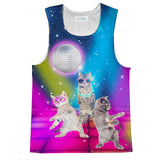 Party Cats Tank Top-kite.ly-| All-Over-Print Everywhere - Designed to Make You Smile
