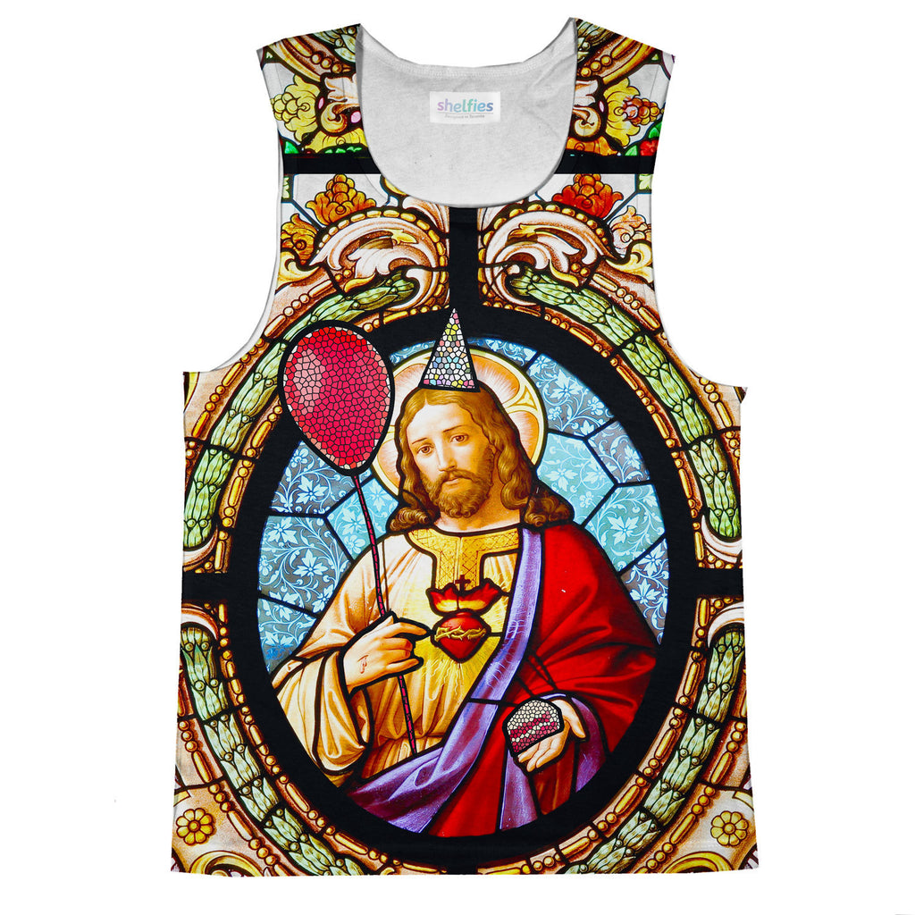 Party God Tank Top-kite.ly-| All-Over-Print Everywhere - Designed to Make You Smile