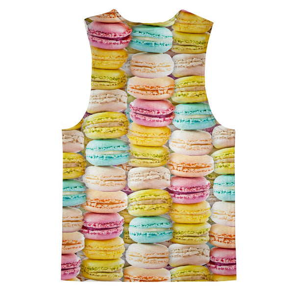 Pastel Macaroons Invasion Tank Top-kite.ly-| All-Over-Print Everywhere - Designed to Make You Smile