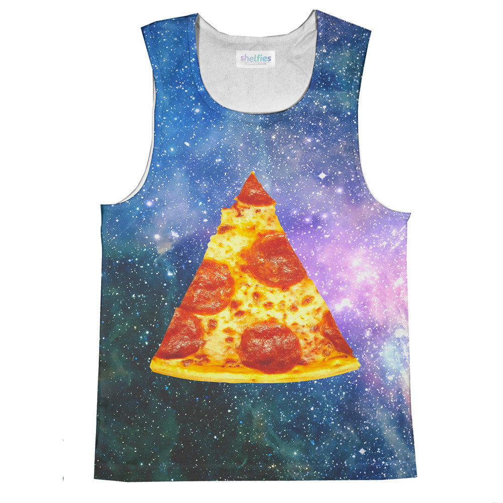 Pizza Galaxy Tank Top-kite.ly-| All-Over-Print Everywhere - Designed to Make You Smile