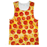 Pizza Invasion Tank Top-kite.ly-| All-Over-Print Everywhere - Designed to Make You Smile