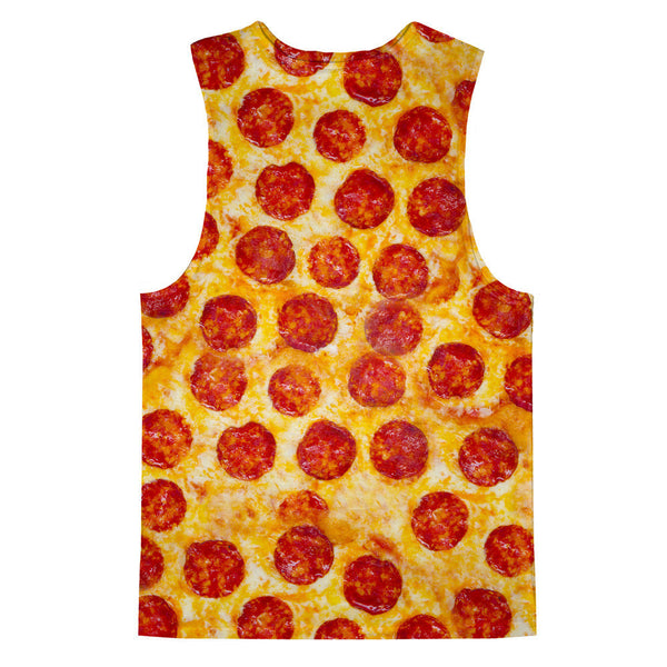 Pizza Invasion Tank Top-kite.ly-| All-Over-Print Everywhere - Designed to Make You Smile