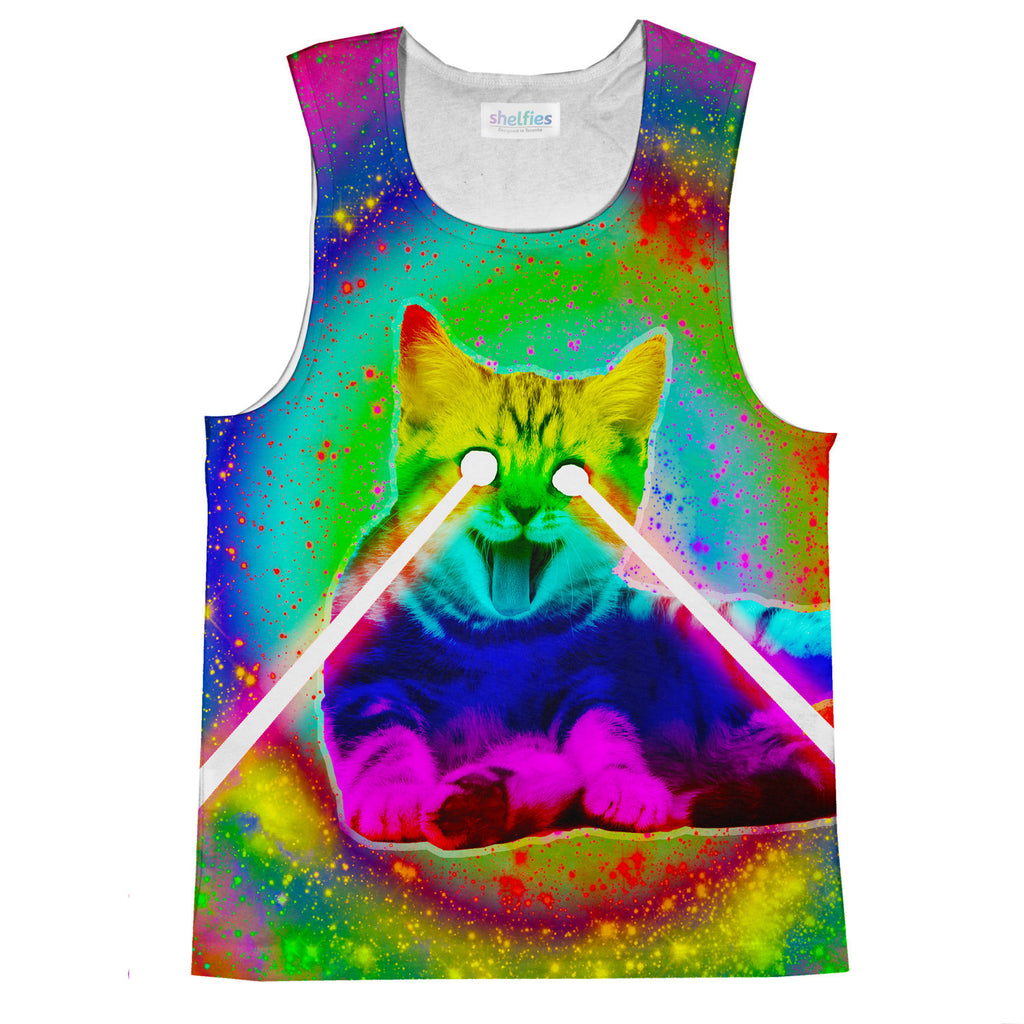 Psycho Kitty Tank Top-kite.ly-| All-Over-Print Everywhere - Designed to Make You Smile