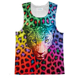 Rainbow Leopard Tank Top-kite.ly-| All-Over-Print Everywhere - Designed to Make You Smile