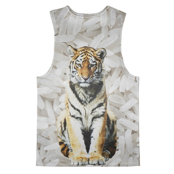 Rice Tiger Tank Top-kite.ly-| All-Over-Print Everywhere - Designed to Make You Smile