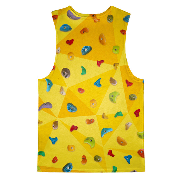 Rock Wall Tank Top-kite.ly-| All-Over-Print Everywhere - Designed to Make You Smile