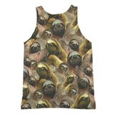 Sloth Invasion Tank Top-kite.ly-| All-Over-Print Everywhere - Designed to Make You Smile